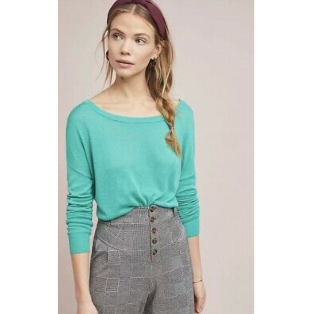 Dauphine Pullover - Moth by Anthropologie